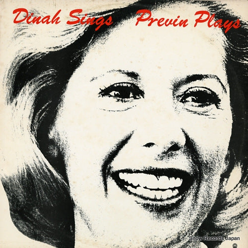 SHORE, DINAH dinah sings, previn plays R05533