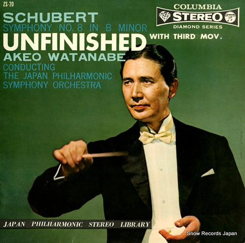 WATANABE, AKEO schubert; symphony no.8 in b minor "unfinished" ZS-20