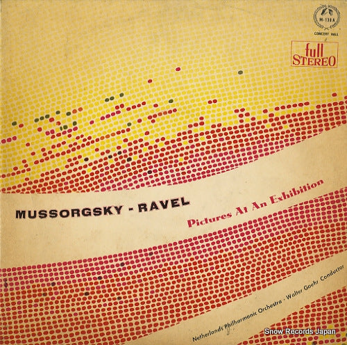 GOEHR, WALTER mussorgsky-ravel; pictures at an exhibition M-138A