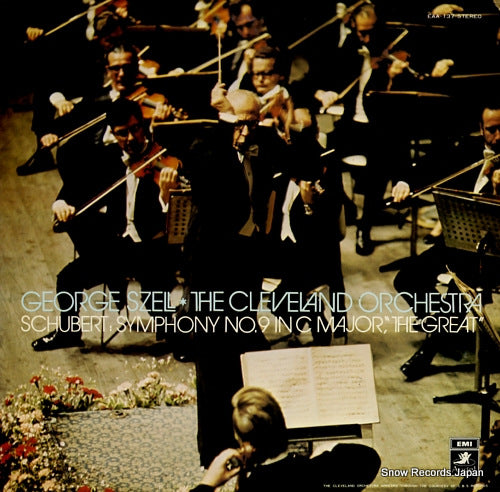 SZELL, GEORGE schubert; symphony no.9 in c major, "the great" EAA-137