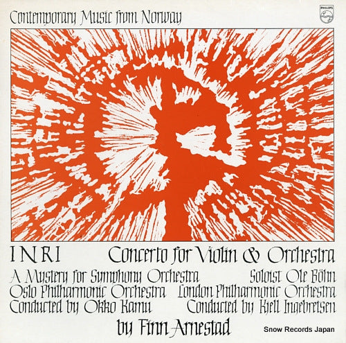 BOHN, OLE / OKKO KAMU finn arnestad; concerto for violin and orchestra 6578107
