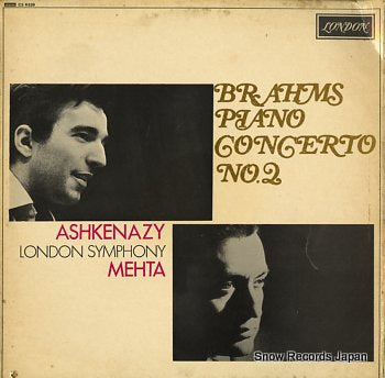MEHTA, ZUBIN / VLADIMIR ASHKENAZY brahms piano concerto no.2 CS6539