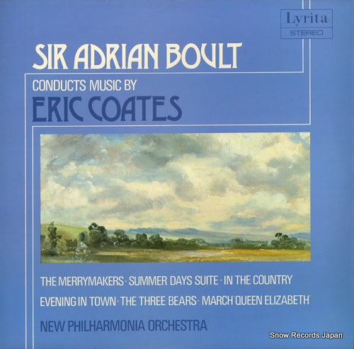 BOULT, ADRIAN coates; the merrymakers overture summer days suite SRCS.107
