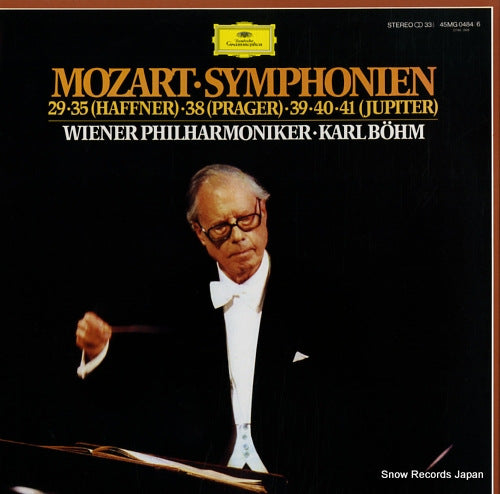 BOHM, KARL mozart; symphonien 45MG0484
