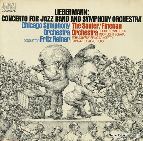 REINER, FRITZ liebermann; concerto for jazz band and symphony orchestra AGL1-3882
