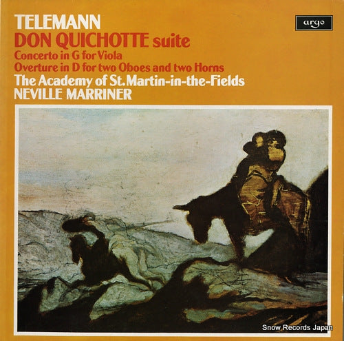 MARRINER, NEVILLE telemann; don quichotte suite ZRG836