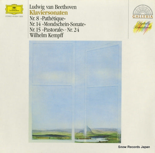 KEMPFF, WILHELM beethoven: klaviersonaten 415834-1
