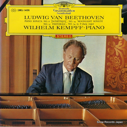 KEMPFF, WILHELM beethoven; piano sonata no.8 "pathetique" SMG-1406