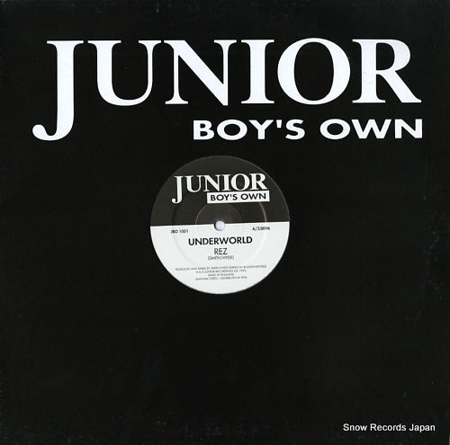 UNDERWORLD rez / cowgirl JBO1001