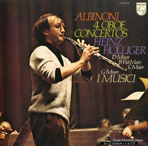 HOLLIGER, HEINZ albinoni; 4 oboe concertos X-5544