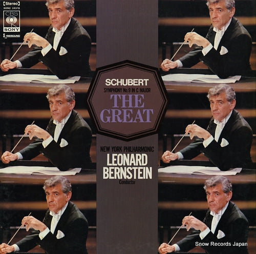 BERNSTEIN, LEONARD schubert; symphony no.9 in c major "the great" SONC10378