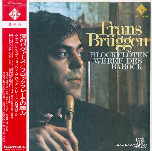BRUGGEN, FRANS blockfloten werke des barock SLA(T)1037