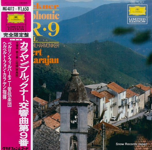 KARAJAN, HERBERT VON bruckner; symphonie nr.9 d-moll MG4012