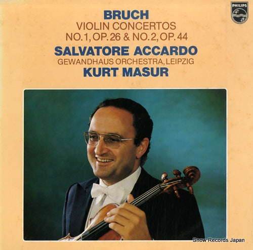 ACCARDO, SALVATORE bruch; violin concertos no.1, op.26 & no.2, op.44 X-7882