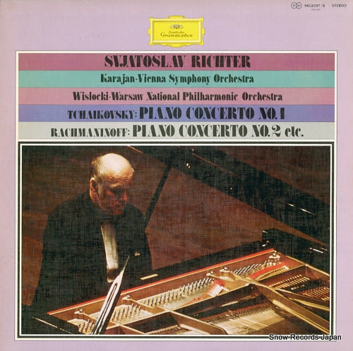 RICHTER, SVIATOSLAV tchaikovsky; piano concerto no.1 MG8597/8