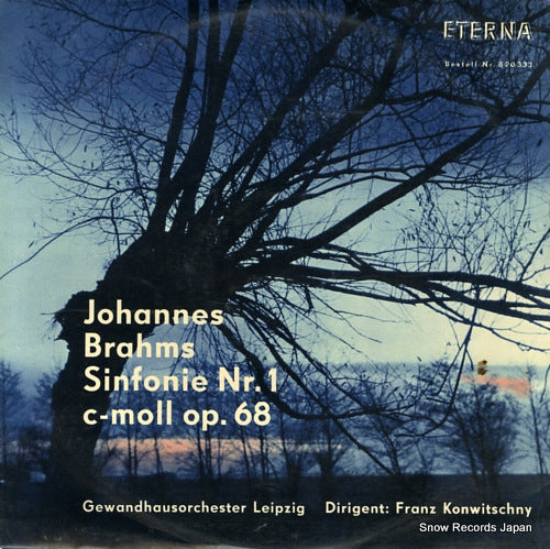 KONWITSCHNY, FRANZ brahms; sinfonie nr.1 c-moll op.68 820333