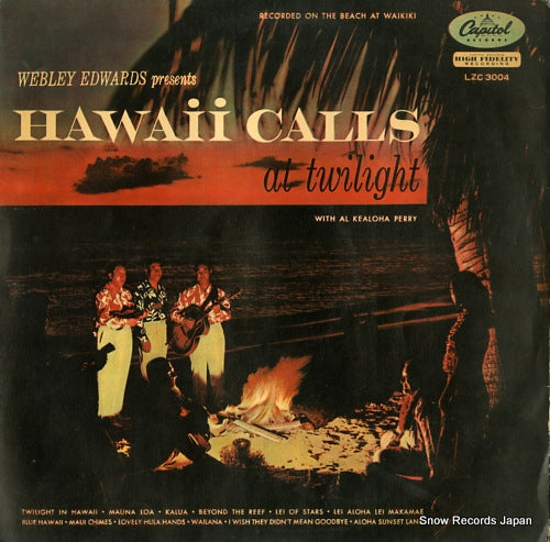 HAWAII CALLS ORCHESTRA, THE hawaii calls at twilight LZC3004