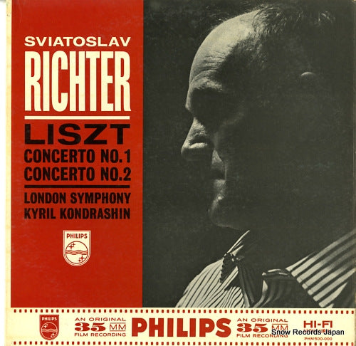RICHTER, SVJATOSLAV liszt; concerto no.1, no.2 PHM500-000