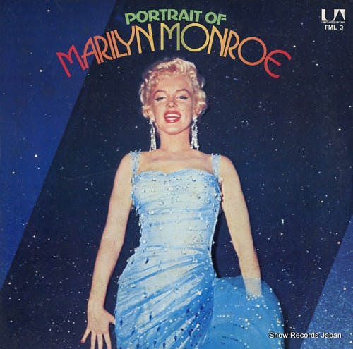 MONROE, MARILYN portrait of marilyn monroe FML3