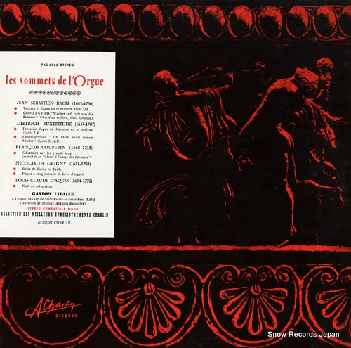 LITAIZE, GASTON les sommets de l'orgue PAC-3523