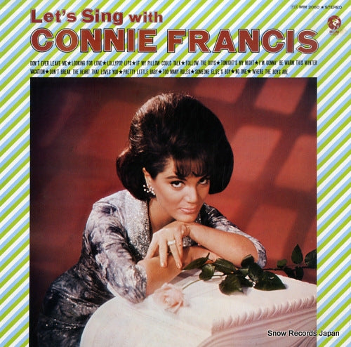 FRANCIS, CONNIE let's sing with connie francis MM2060