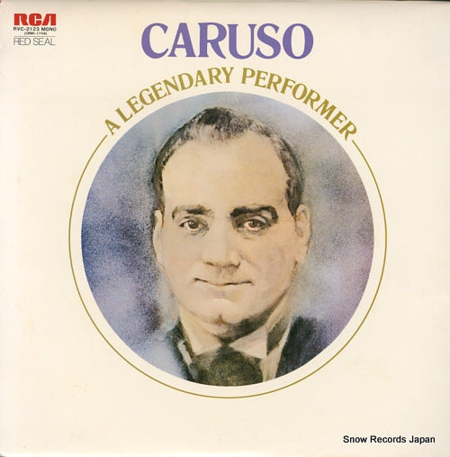 CARUSO, ENRICO a legendary performer RVC-2123