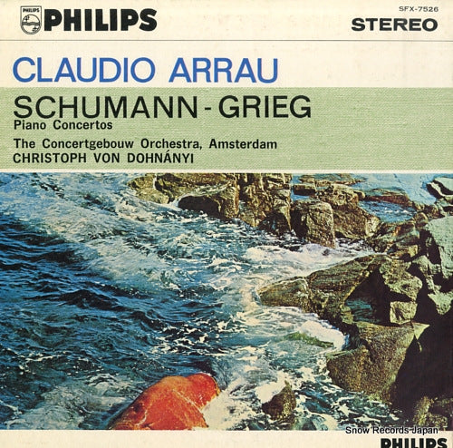 ARRAU, CLAUDIO schumann - grieg; piano concertos SFX-7526