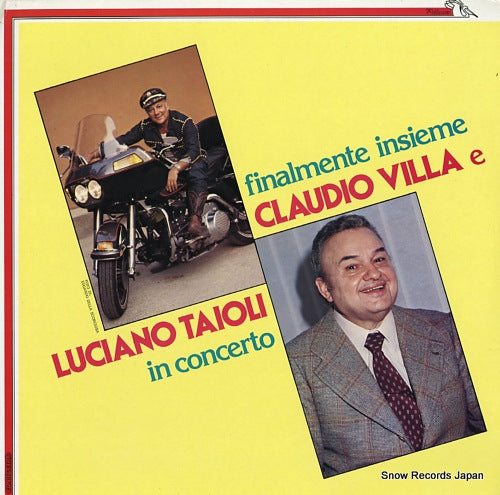 VILLA, CLAUDIO / LUCIANO TAIOLI finalmente insieme PL596