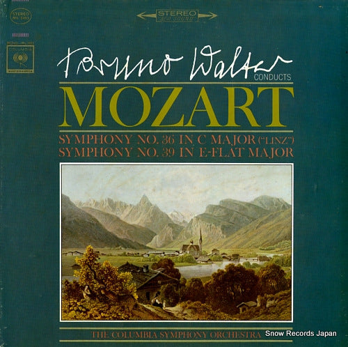 WALTER, BRUNO mozart; symphony no.36 "linz", no.39 MS6493