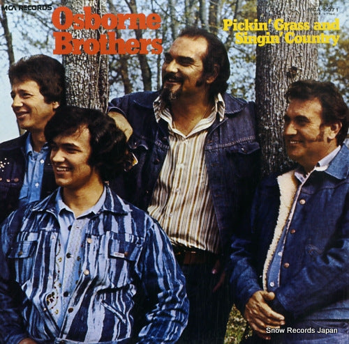 OSBORNE BROTHERS, THE pickin' grass and singin' country MCA-6071