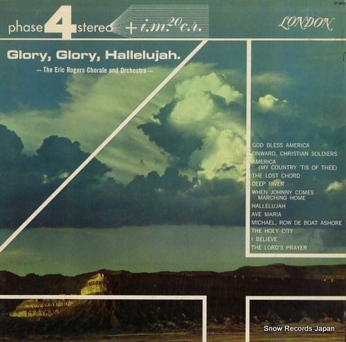ROGERS, ERIC glory, glory, hallelujah. SP44028