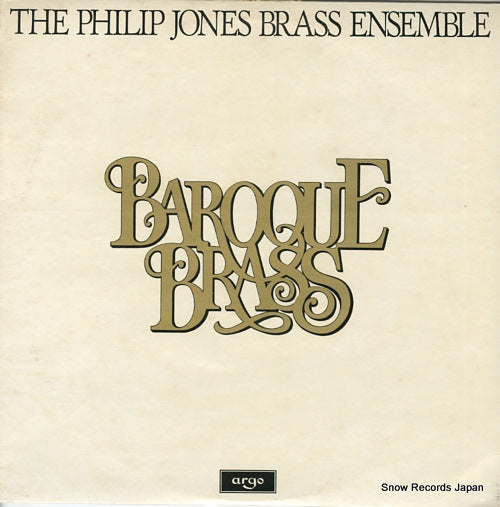 JONES, PHILIP, BRASS ENSEMBLE baroque brass ZRG898