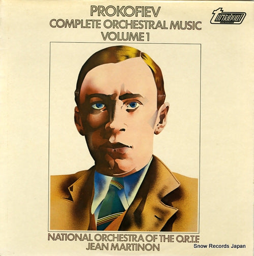 MARTINON, JEAN prokofiev; complete orchestral music vol.1 TV37050S