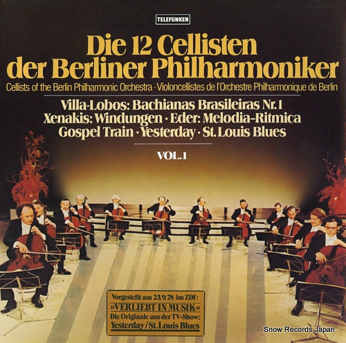 DIE 12 CELLISTEN DER BERLINER PHILHARMONIKER vol.1 6.42339AW