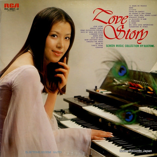 SAITOH, HIDEMI love story / screen music collection by electone RVL-9551