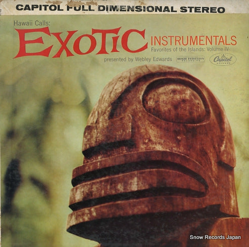 EDWARDS, WEBLEY, AND THE HAWAII CALLS hawaii calls: exotic instrumentals ST-1409