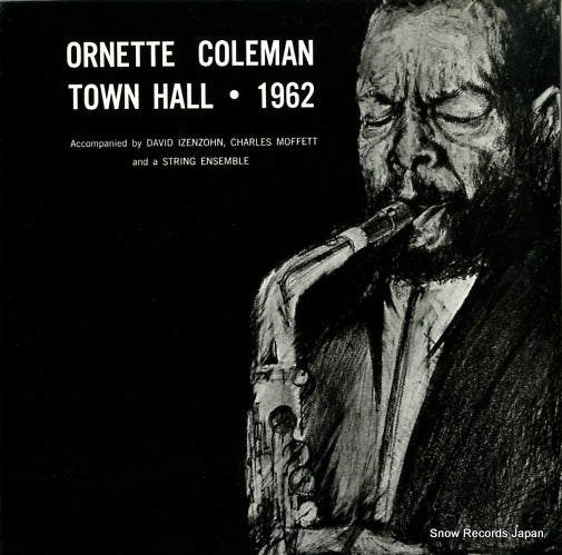 COLEMAN, ORNETTE town hall 1962 15PJ-2019