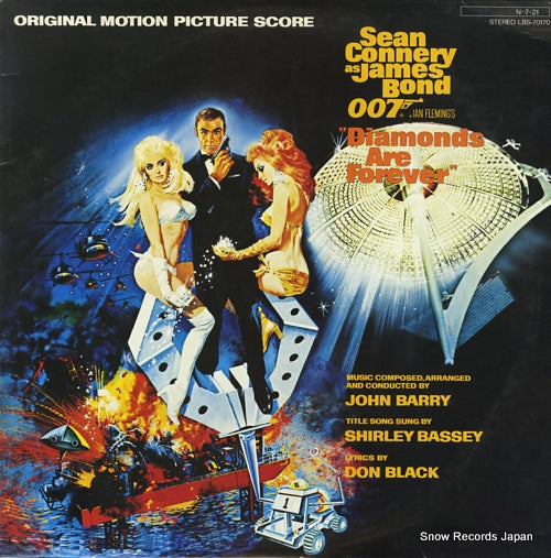 BARRY, JOHN 007 diamonds are forever LBS-70170