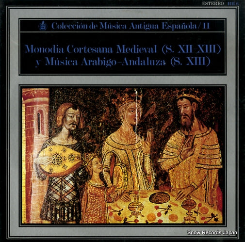 PANIAGUA, GREGORIO / ABDESSADAK CHKARA monodia cortesana medieval (siglos xii-xiii) G-10302