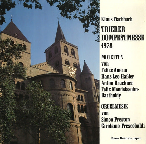 FISCHBACH, KLAUS trierer domfestmesse 1978 ST454-8950
