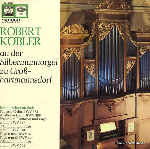 KOBLER, ROBERT bach; fantasie g-dur bwv572 SME80740