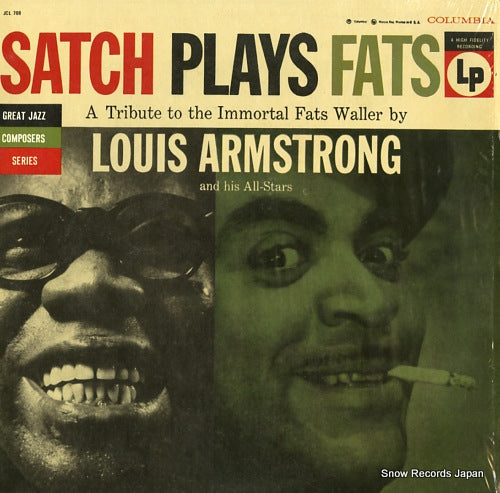 ARMSTRONG, LOUIS, AND HIS ALL-STARS satch plays fats JCL708