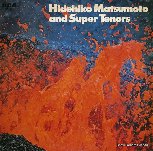 MATSUMOTO, HIDEHIKO hidehiko matsumoto and super tenors PG-1504