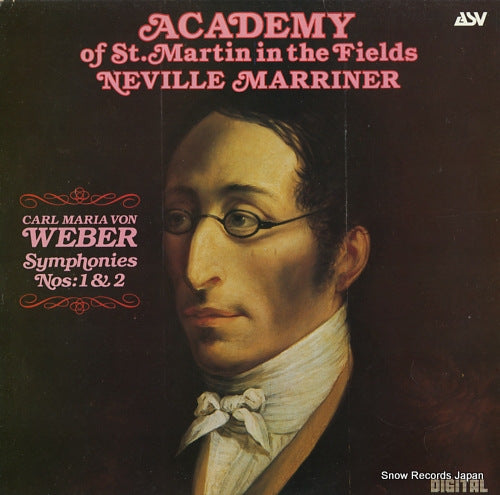 MARRINER, NEVILLE weber; symphonies nos:1 & 2 DCA515