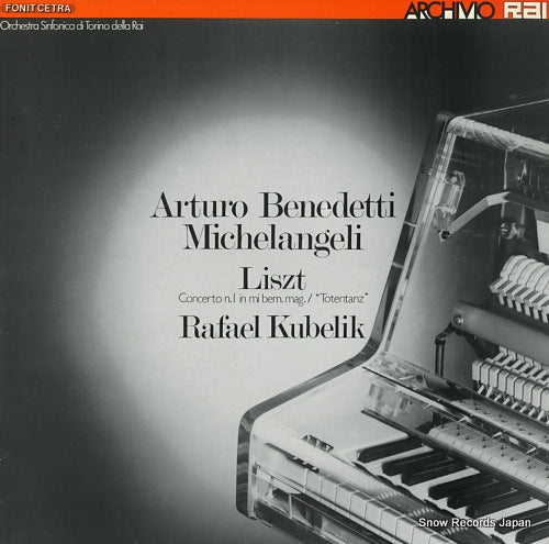 MICHELANGELI, ARTURO BENEDETTI liszt; concerto n.1 in mi bem. mag. / "totentanz" LAR12
