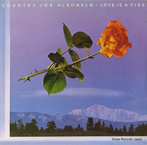 MCDONALD, COUNTRY JOE love is a fire F-9511
