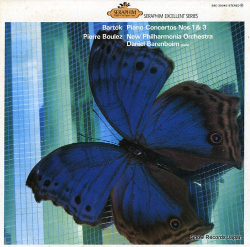BARENBOIM, DANIEL bartok; piano concertos nos.1 & 3 EAC-30340