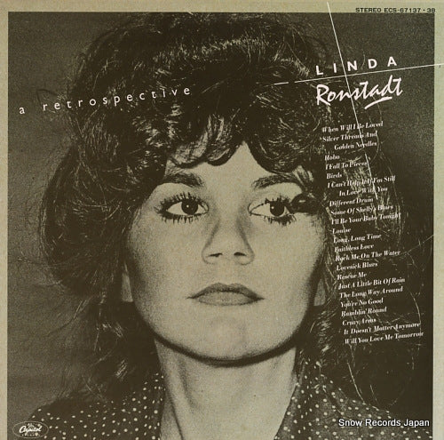 RONSTADT, LINDA a retrospective ECS-67137.38