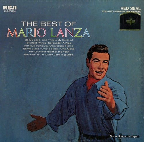 LANZA, MARIO the best of mario lanza LSC-2748