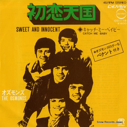 OSMONDS, THE sweet and innocent CD-118